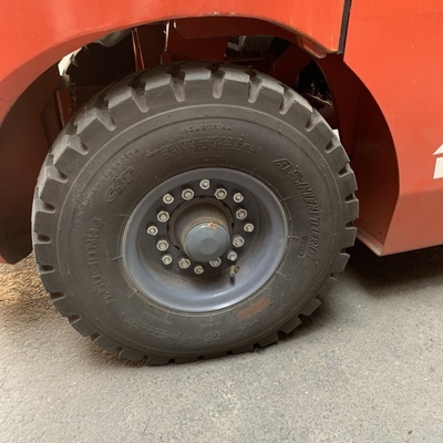650-10 Camione elevatore a forchetta Ruote in acciaio a fessura con lunga durata di funzionamento