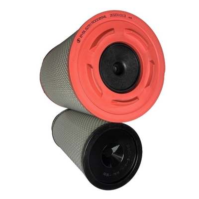 Lungo ciclo di vita dell'elemento filtro dell'aria per SHACMAN camion parti BYBLSZ919000894L K2841
