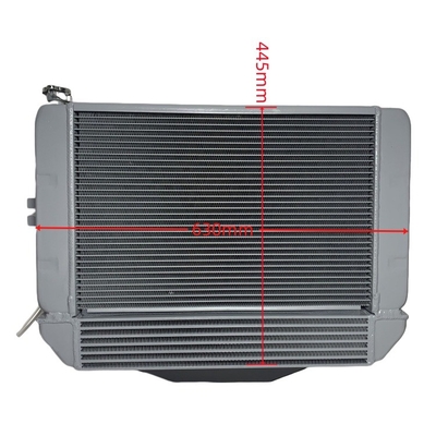 Parti per carrelli elevatori K9DH2-10101LD Radiatore idraulico per HELI CPCD30 Grigio
