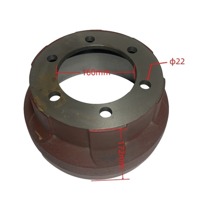 Barrel di freno in acciaio per FD30Z5/T6 FB30 CPC D 30-35 FD30-35 24453-02131 Lunga durata