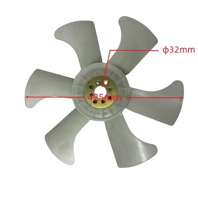 Prodotti alimentari bevande parti di carrello elevatore radiatore ventola lama di plastica per ISUZU 4JG2 8-94483-894-0