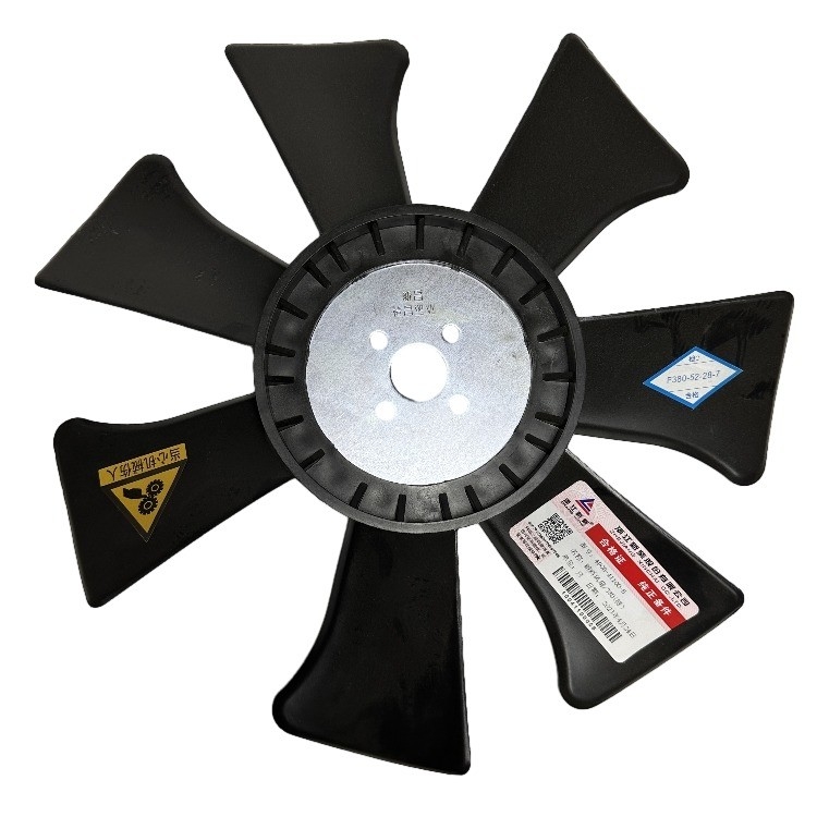490B-41100 Parti di carrelli elevatori ventilatore radiatore lame in plastica nera per 490/495/498/4D30G31