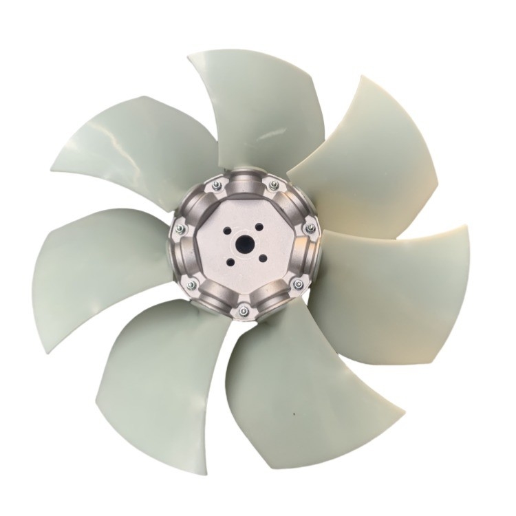 La lamina del ventilatore del radiatore in acciaio e plastica H5T01-00501 per i componenti del carrello elevatore QSF3.8 QSB4.5